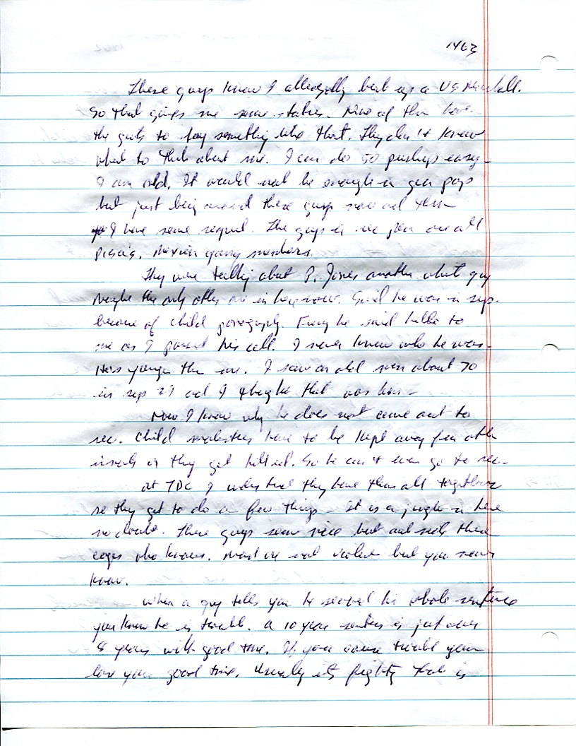 Dr John WorldPeace 2008 Prison Journal